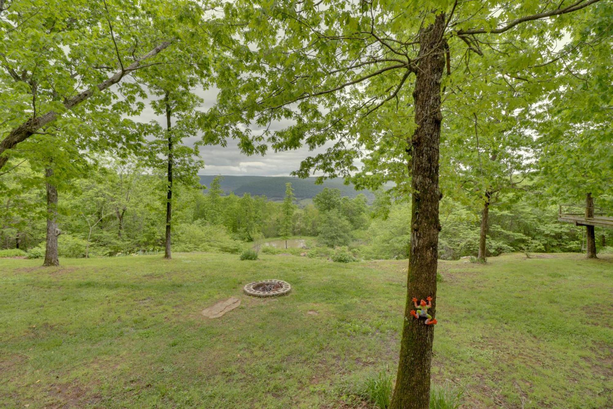 Spacious And Elegant Mountain View Cabin With Deck! 外观 照片